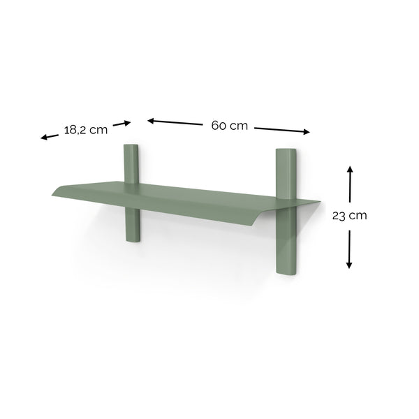 Wandplank Hola 2 groen