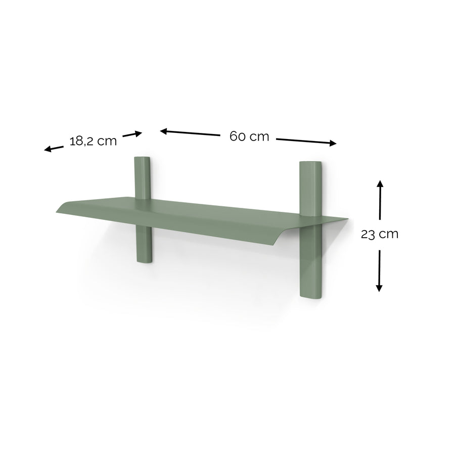 Wandplank Hola 2 groen