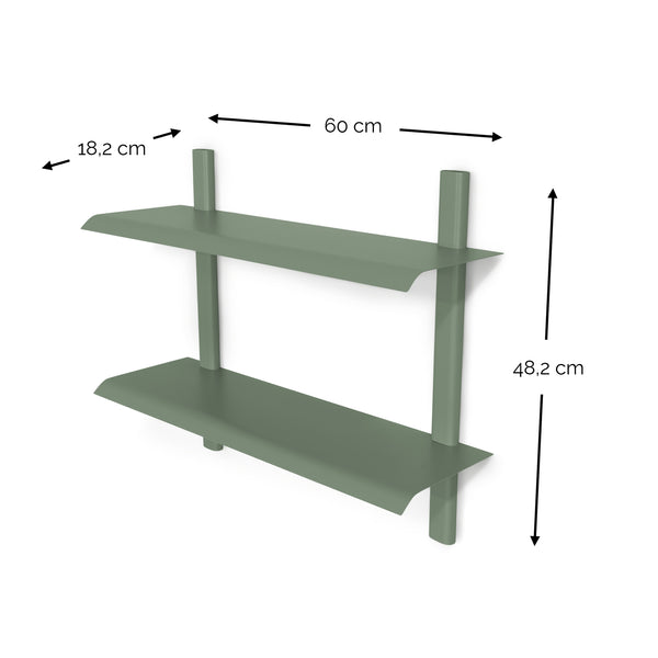 Wandplank Hola 3 groen