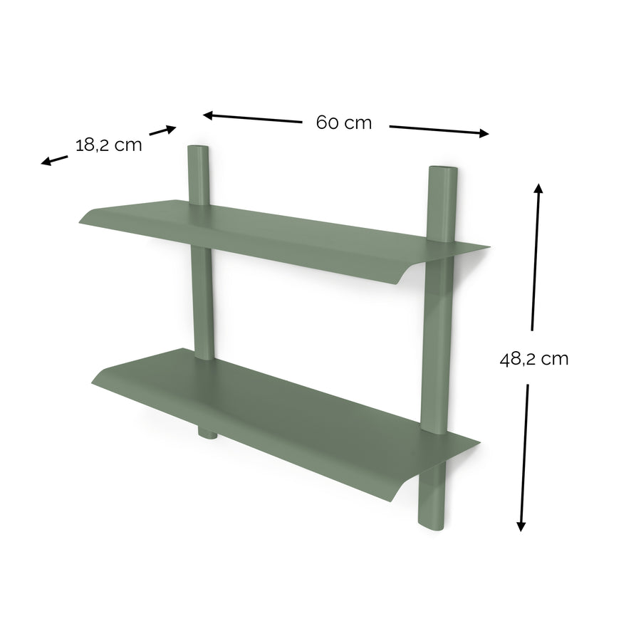 Wandplank Hola 3 groen