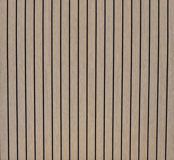 Akupanel Muro viltpaneel met fineer S - Eiken natuur - 270 x 60 cm