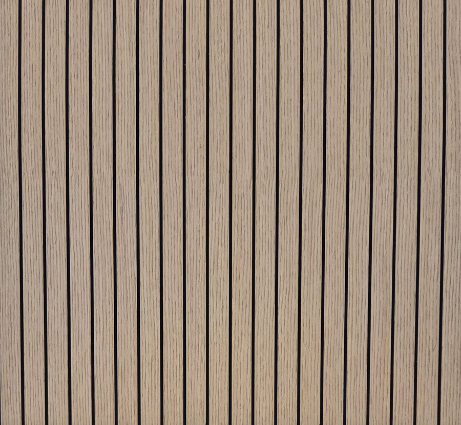 Akupanel Muro viltpaneel met fineer S - Eiken natuur - 270 x 60 cm