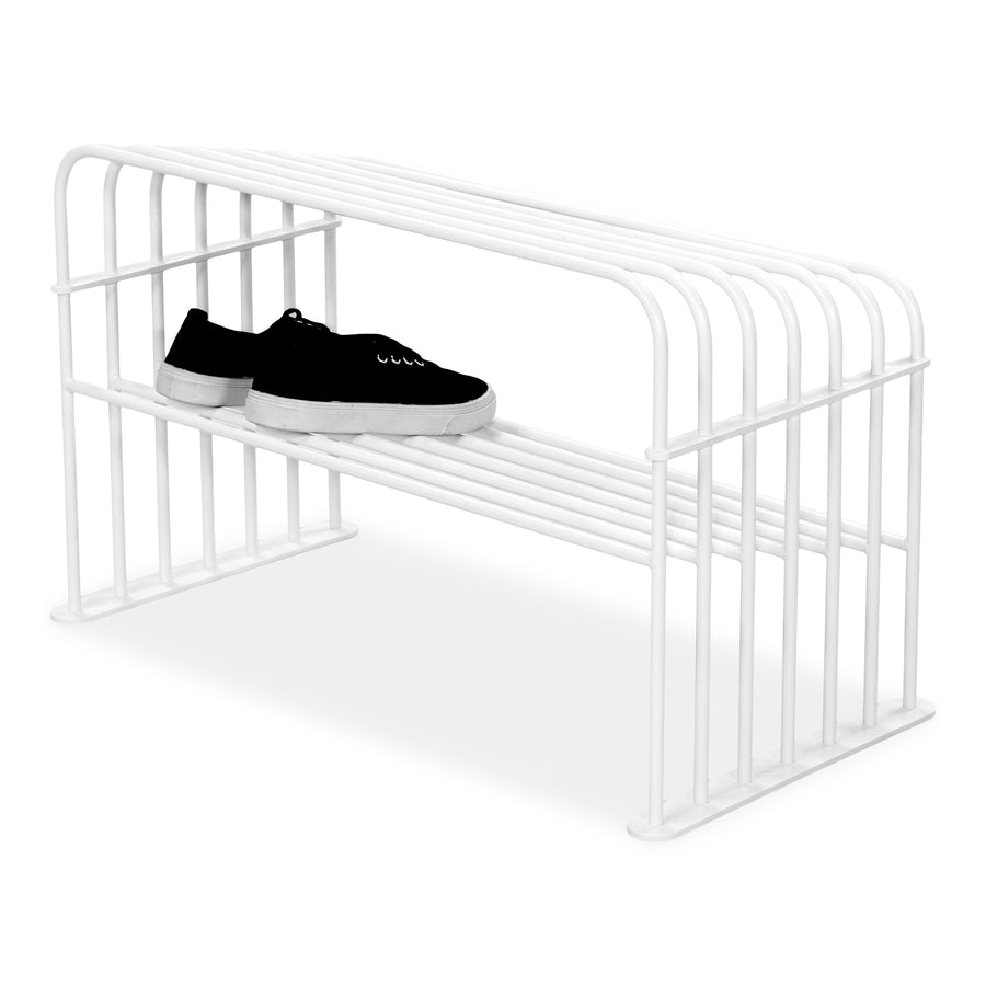 Schoenenrek Grid 70 wit