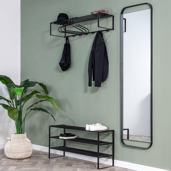 Schoenenrek Rex sr 2 - 100 cm zwart