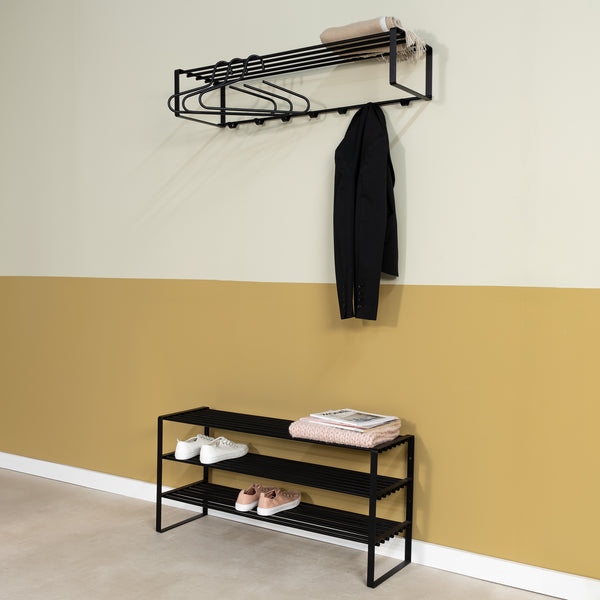 Schoenenrek Rex sr 2 - 100 cm zwart