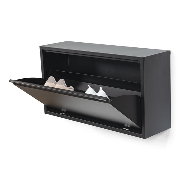 Schoenenkast Billy maxi 1 zwart
