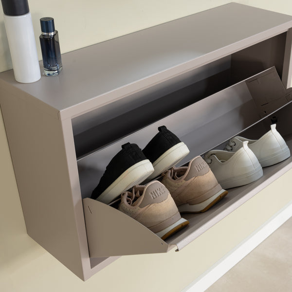 Schoenenkast Billy 1 maxi taupe