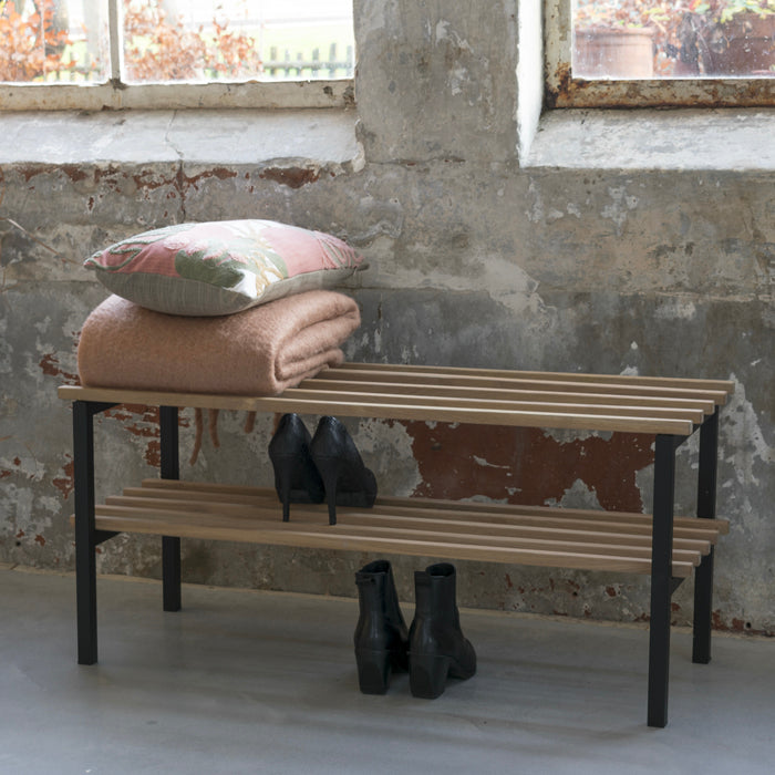 Halbank Rizzoli Bench zwart