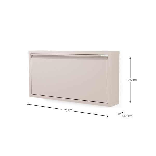 Schoenenkast Billy 1 taupe