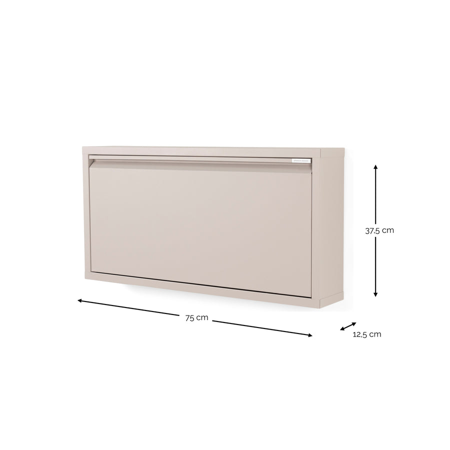 Schoenenkast Billy 1 taupe