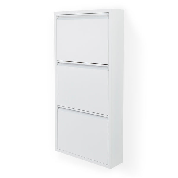Schoenenkast Billy 3 wit