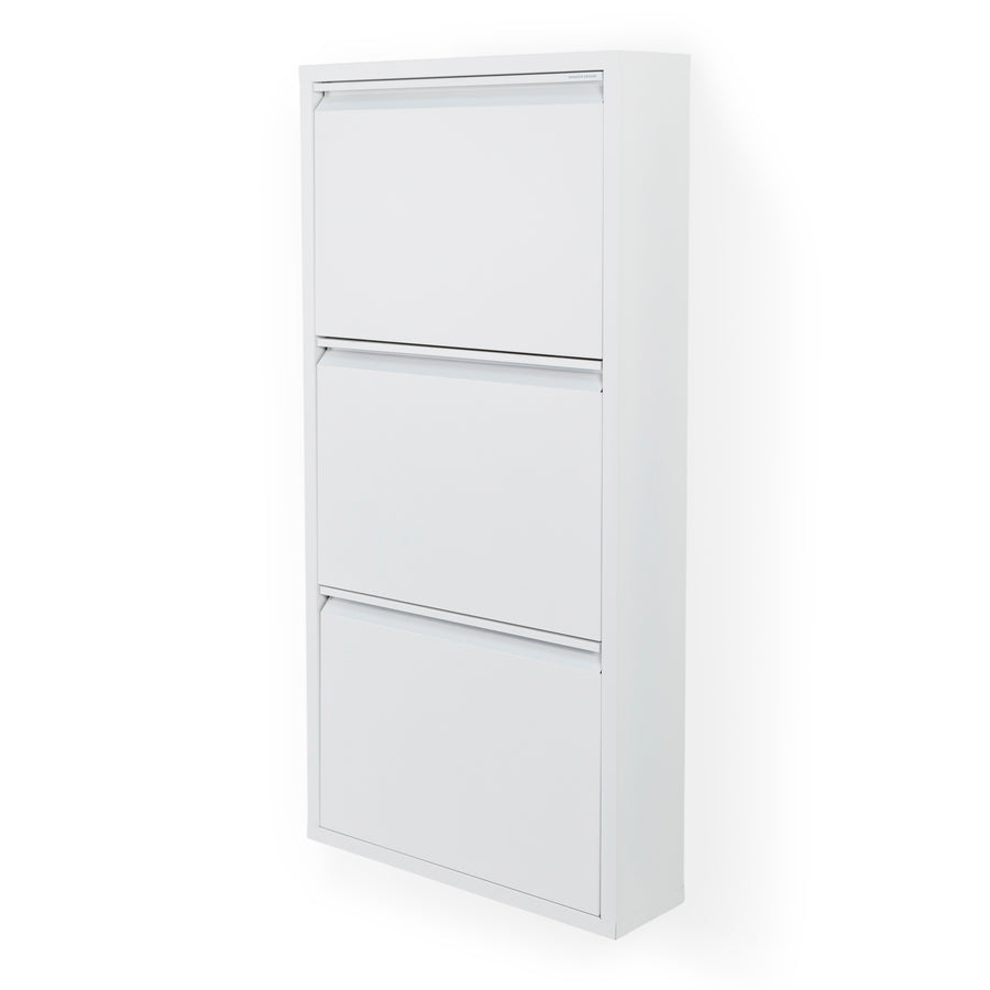 Schoenenkast Billy 3 wit
