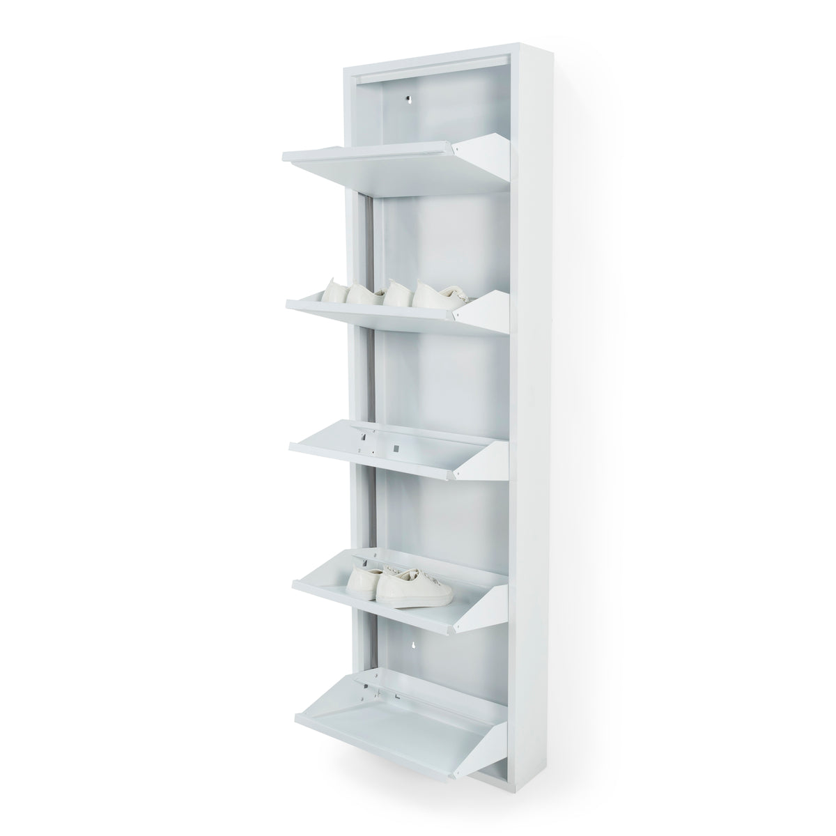 Schoenenkast Billy 5 wit