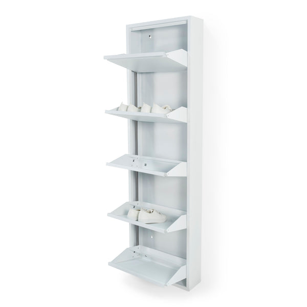 Schoenenkast Billy 5 wit