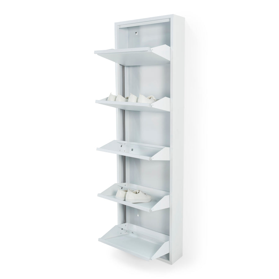 Schoenenkast Billy 5 wit