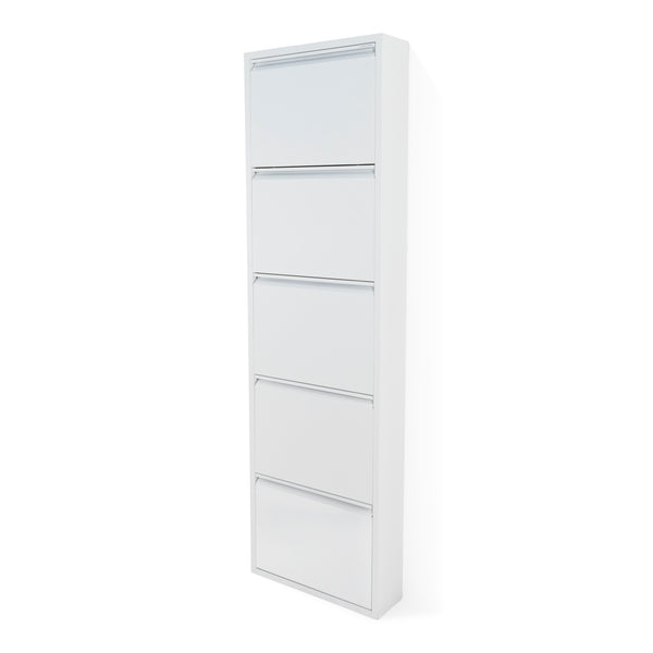 Schoenenkast Billy 5 wit