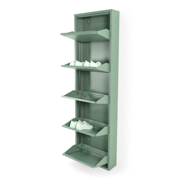 Schoenenkast Billy 5 groen