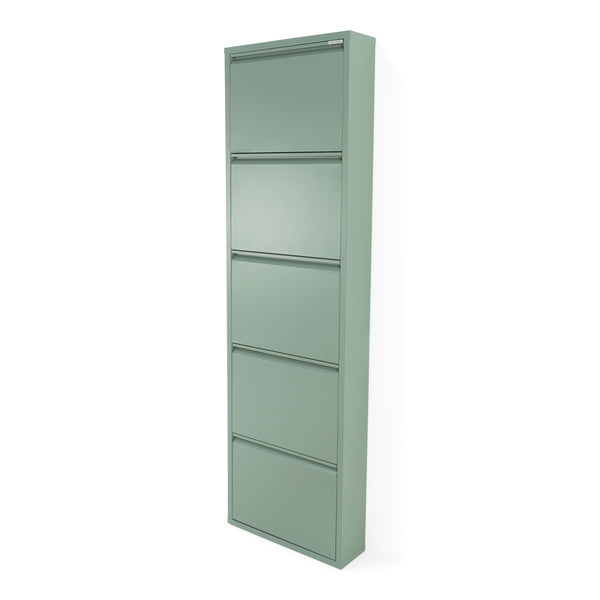 Schoenenkast Billy 5 groen