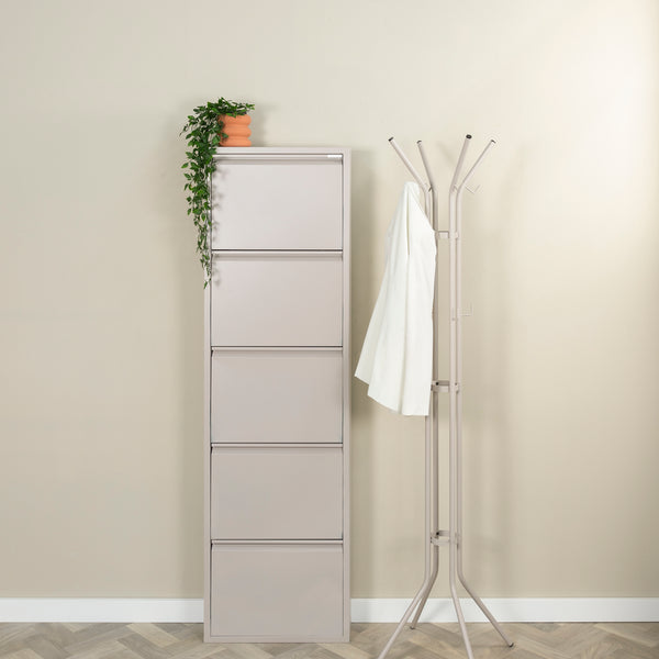 Schoenenkast Billy 5 taupe