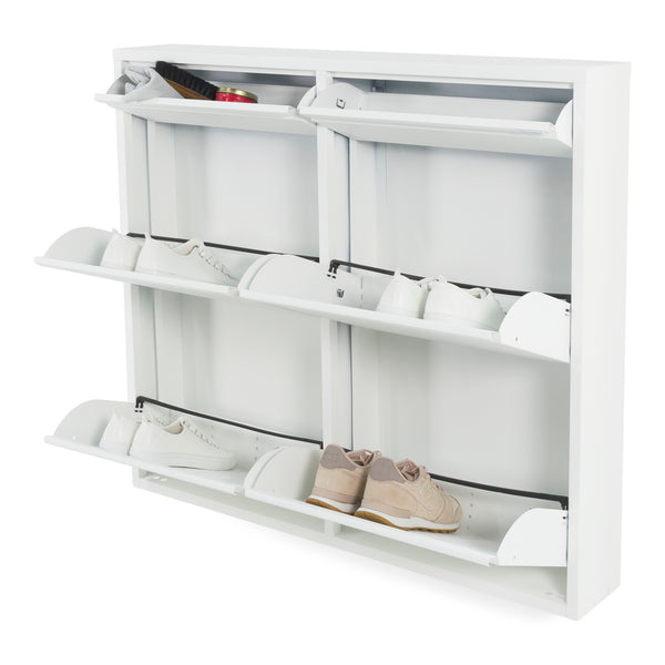 Schoenenkast Billy 6 wit