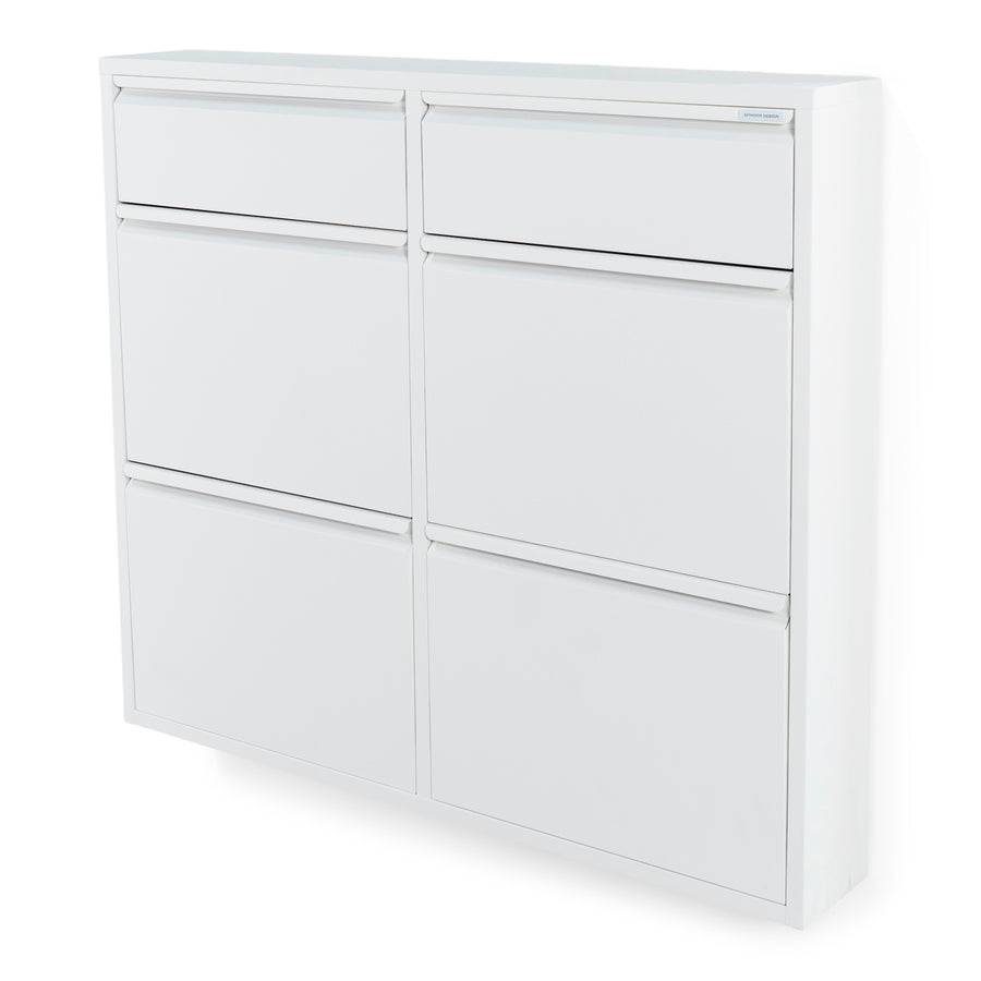 Schoenenkast Billy 6 wit