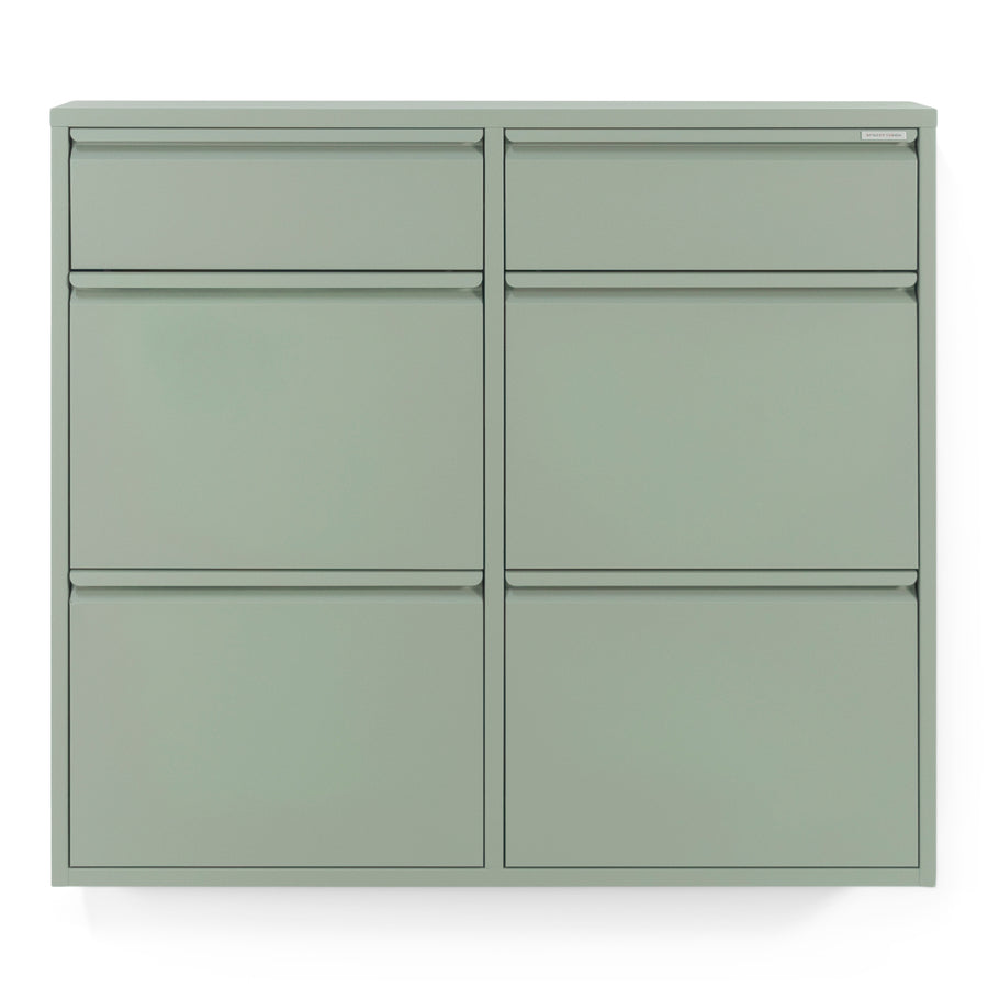 Schoenenkast Billy 6 groen