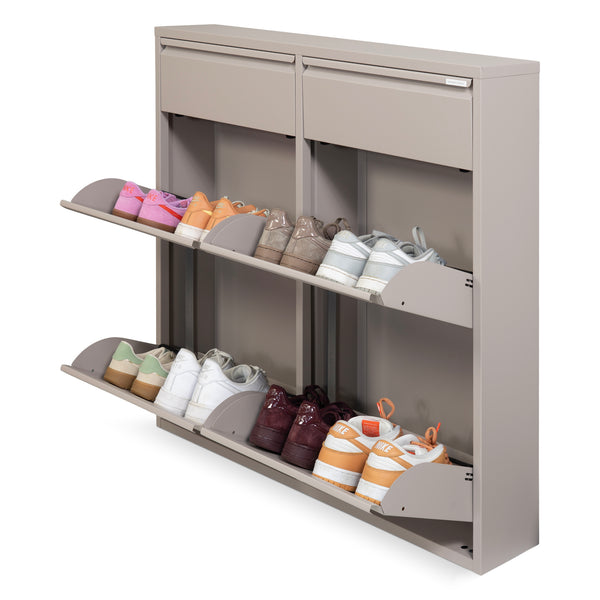 Schoenenkast Billy 6 taupe