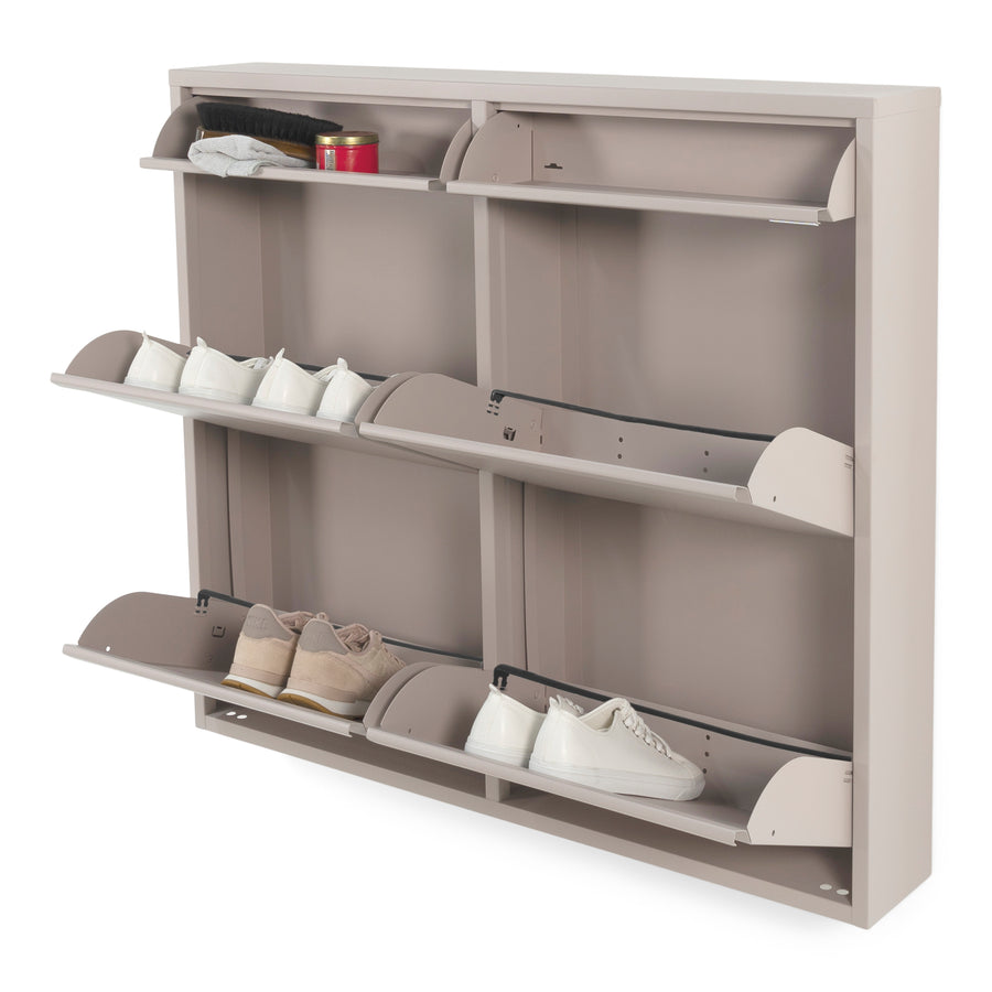 Schoenenkast Billy 6 taupe