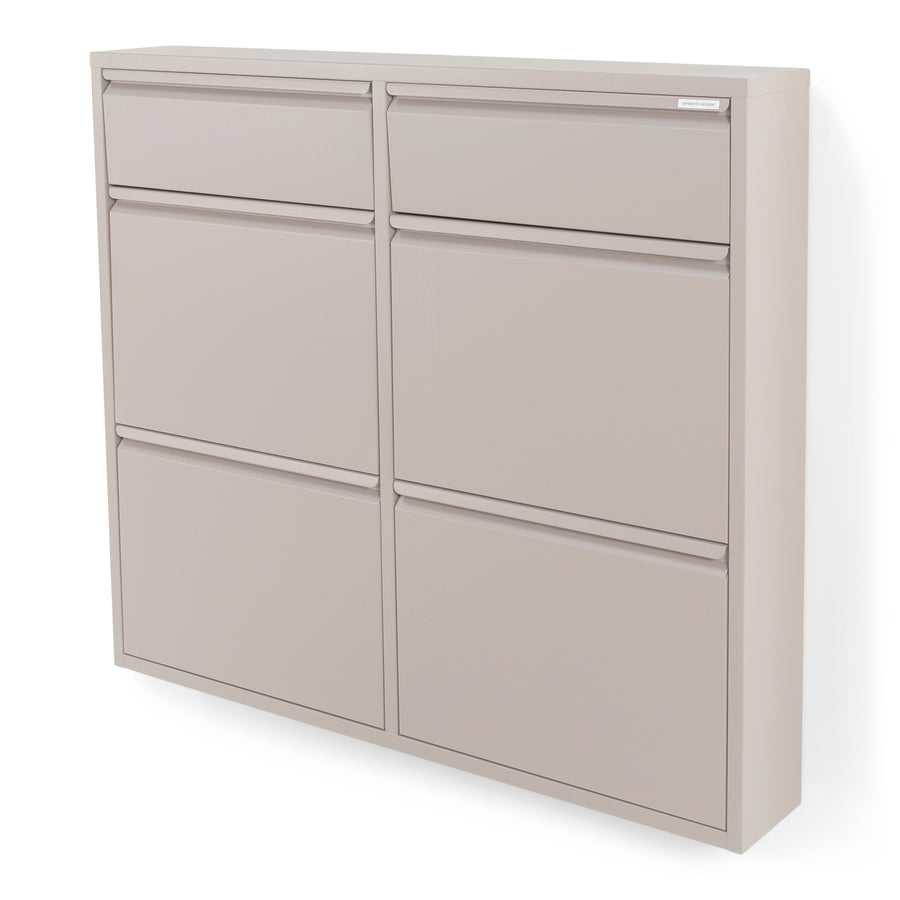 Schoenenkast Billy 6 taupe