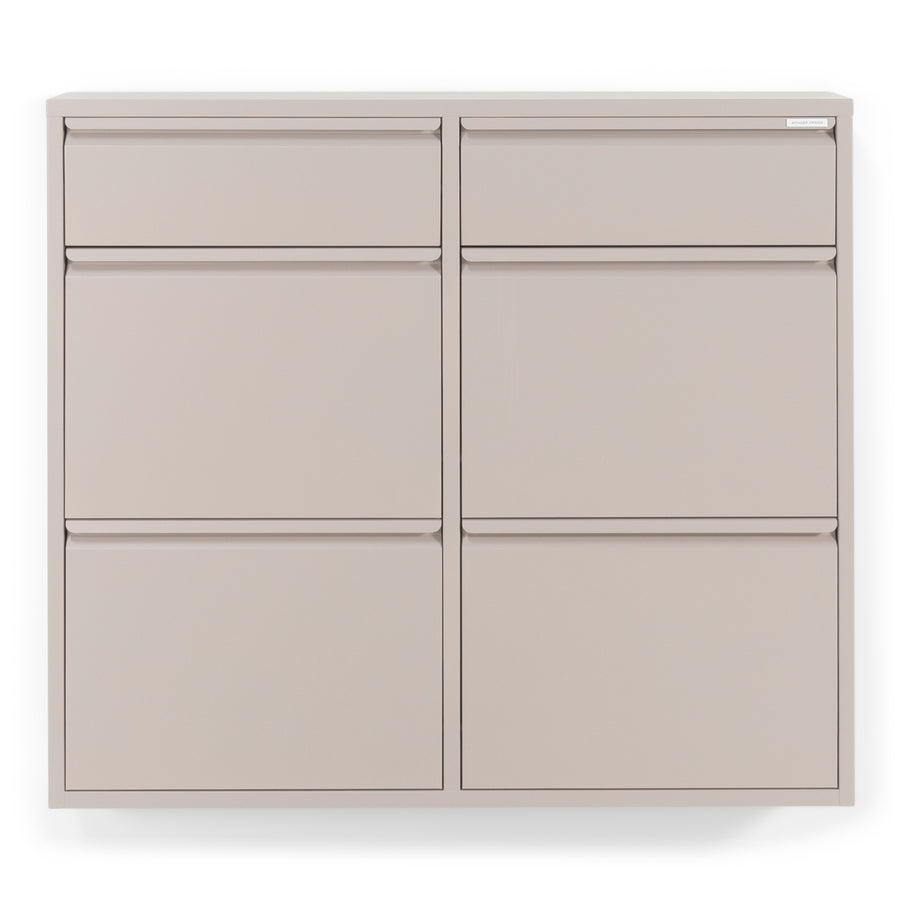 Schoenenkast Billy 6 taupe