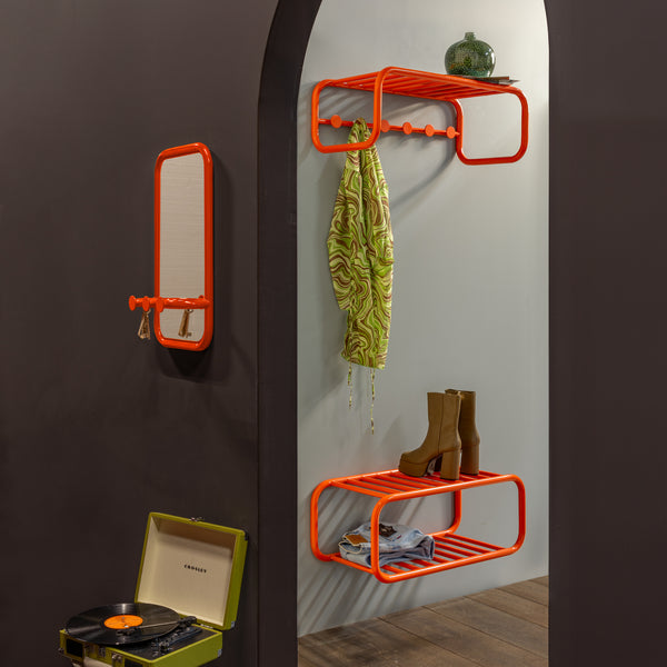 Kapstok Retro oranje