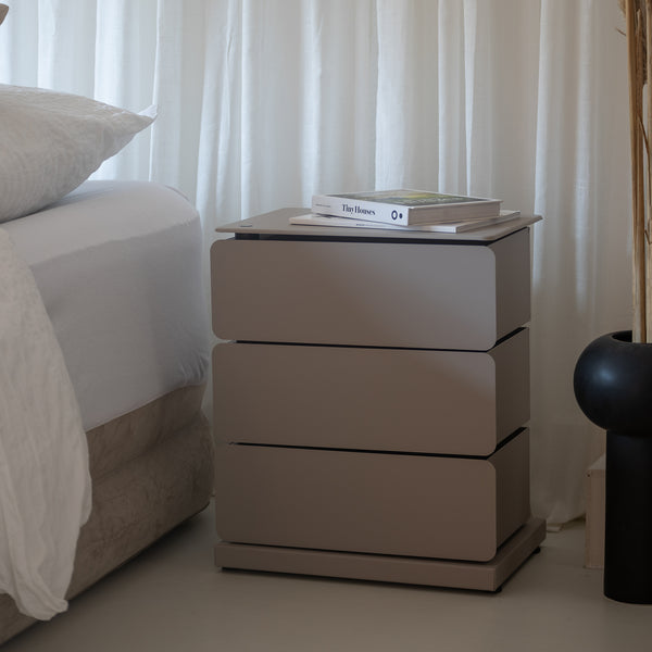 Ladekast Joey 3 taupe