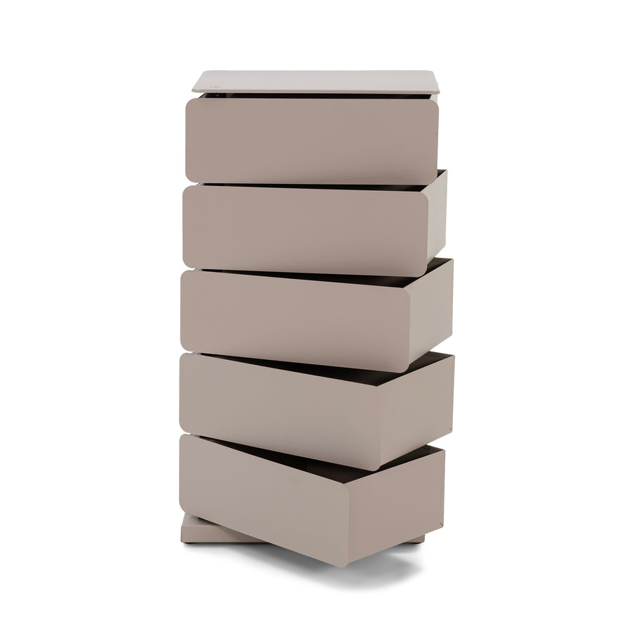Ladekast Joey 5 taupe
