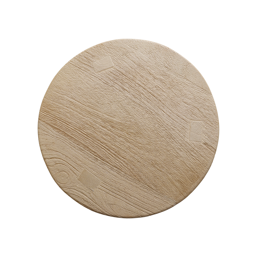 Beachwood krukje/bijzettafel mangohout - 34x34x50 cm