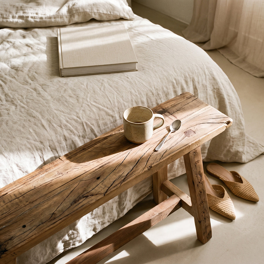Farmwood houten bankje 85cm
