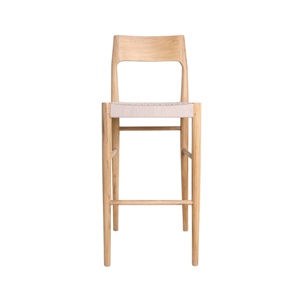 Freya teakhouten barstoel outdoor