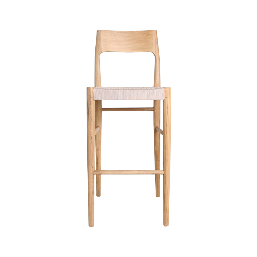 Freya teakhouten barstoel outdoor