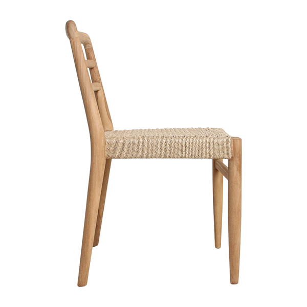 Verano teakhouten tuinstoel Naturel set van 2