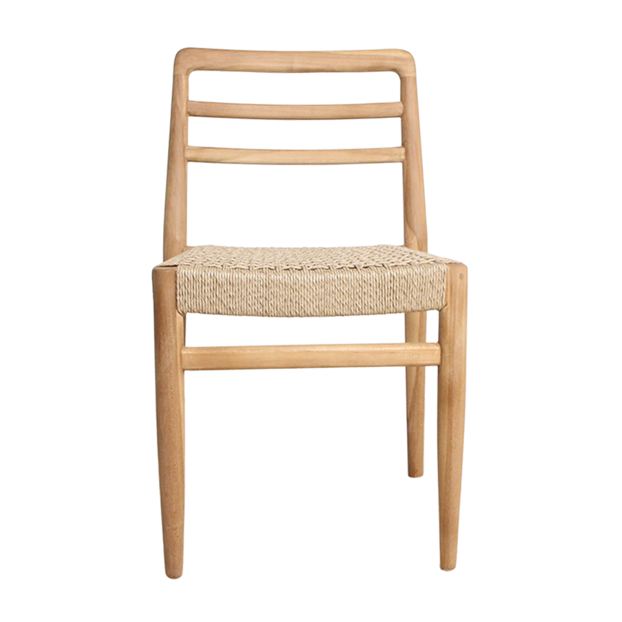 Verano teakhouten tuinstoel Naturel set van 2