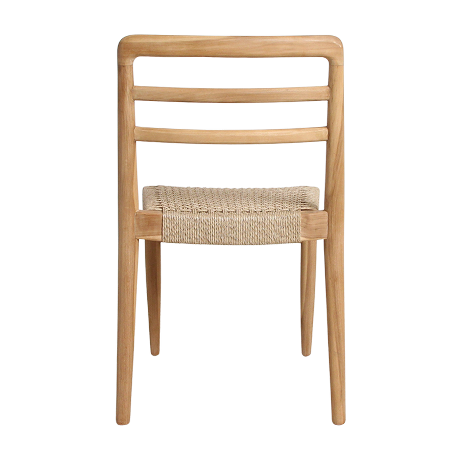Verano teakhouten tuinstoel Naturel set van 2