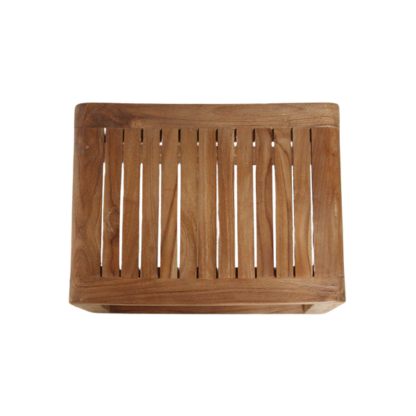 Teakhouten schommelkruk - 49x36x45 cm
