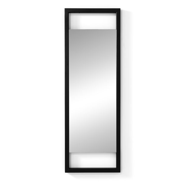 Spiegel Luma L zwart