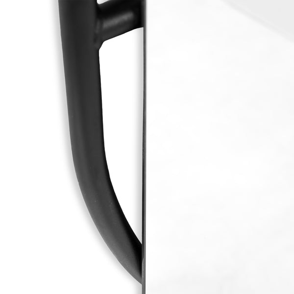 Spiegel Oval 160 zwart