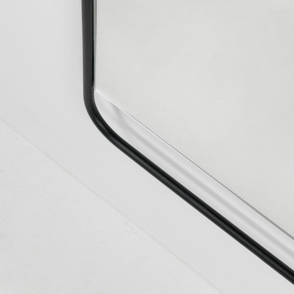 Spiegel Clint Xl zwart