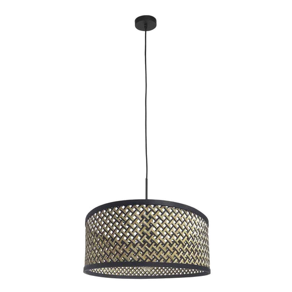 Hanglamp Vidrio 3832ZW amber geel glas