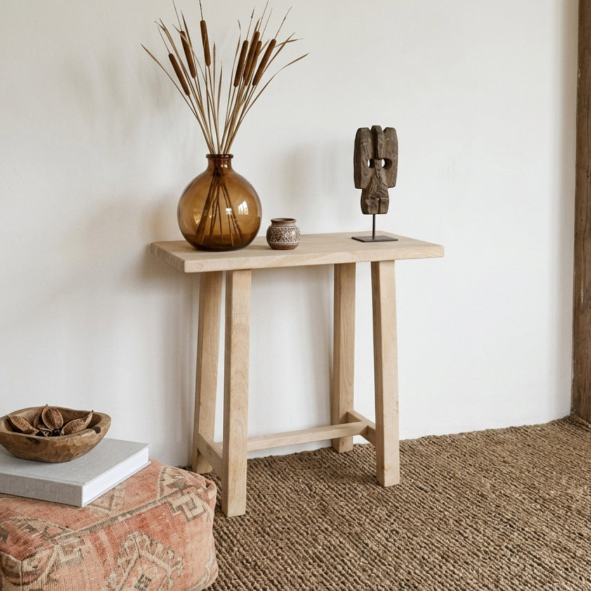 Beachwood sidetable mangohout - 85x42x80 cm