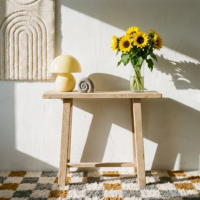 Beachwood sidetable mangohout - 85x42x80 cm
