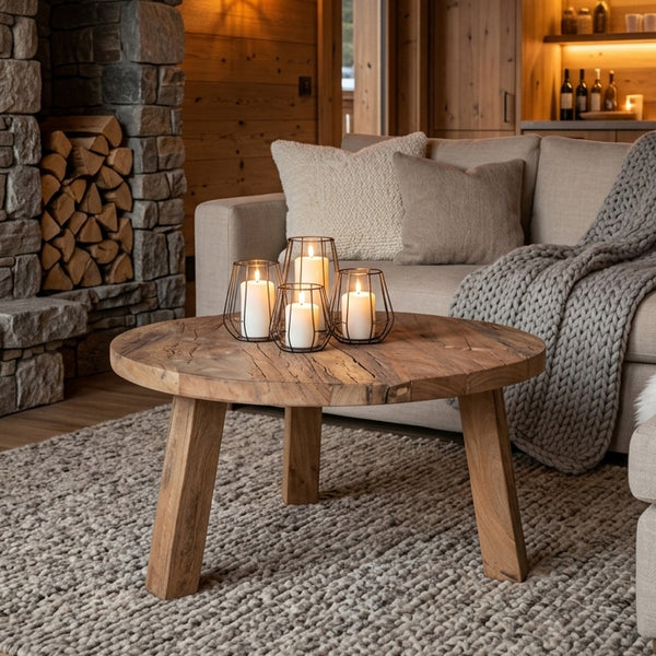 Salontafel Farmwood Ø70 cm