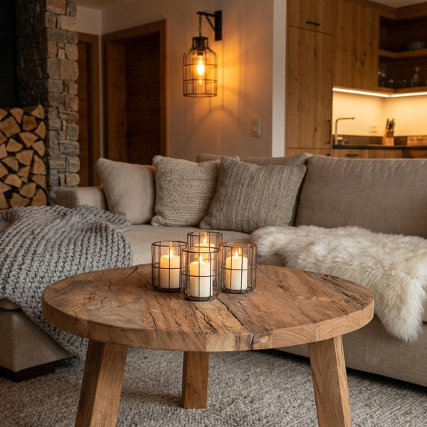 Salontafel Farmwood Ø70 cm