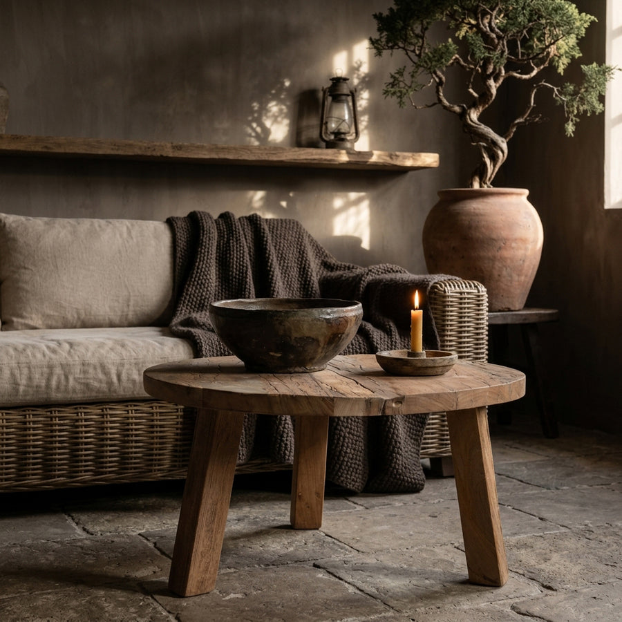 Salontafel Farmwood Ø70 cm